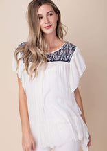 Karissa Lace Top in White