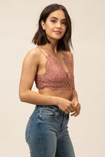 Taylor Lace Bralette in Rose