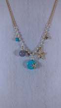 Under The Sea Necklace in Teal