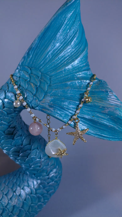 Under The Sea Bracelet in Peach