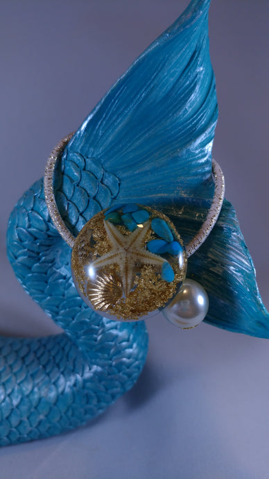 Golden Treasure Ponytail Holder