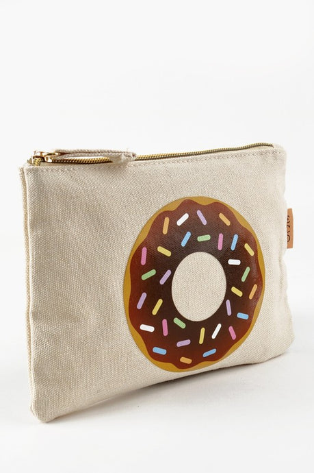 Donut Touch My Makeup Bag