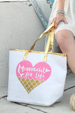 Mermaid For Life Beach Bag