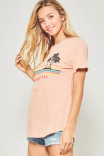 Cool Vibes Tee in Peach